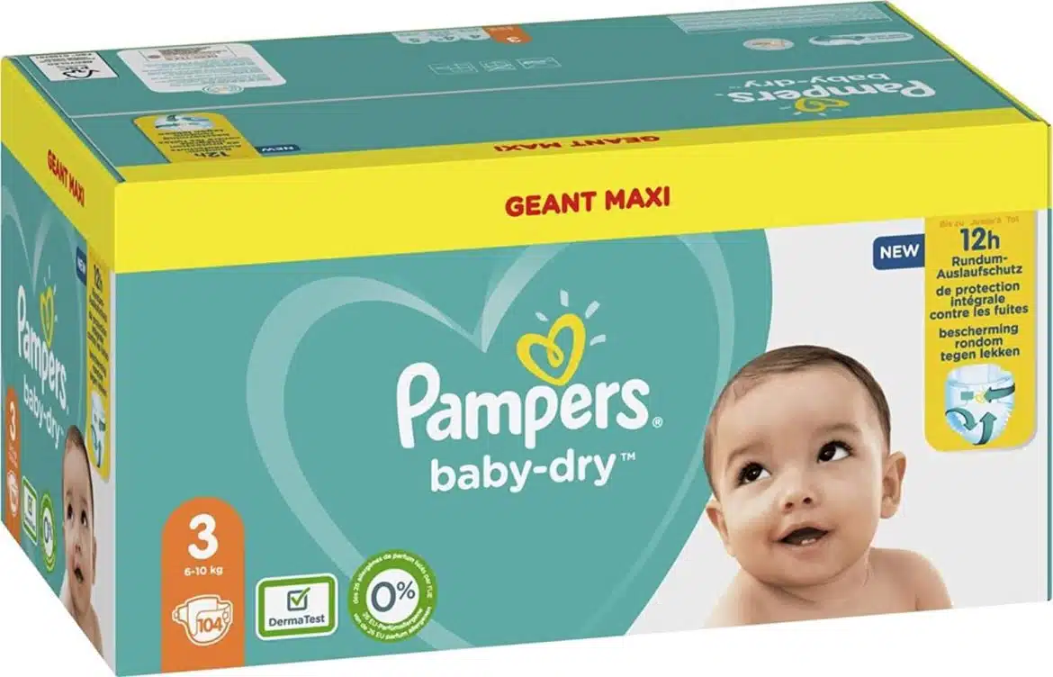 couches Pampers en Allemagne