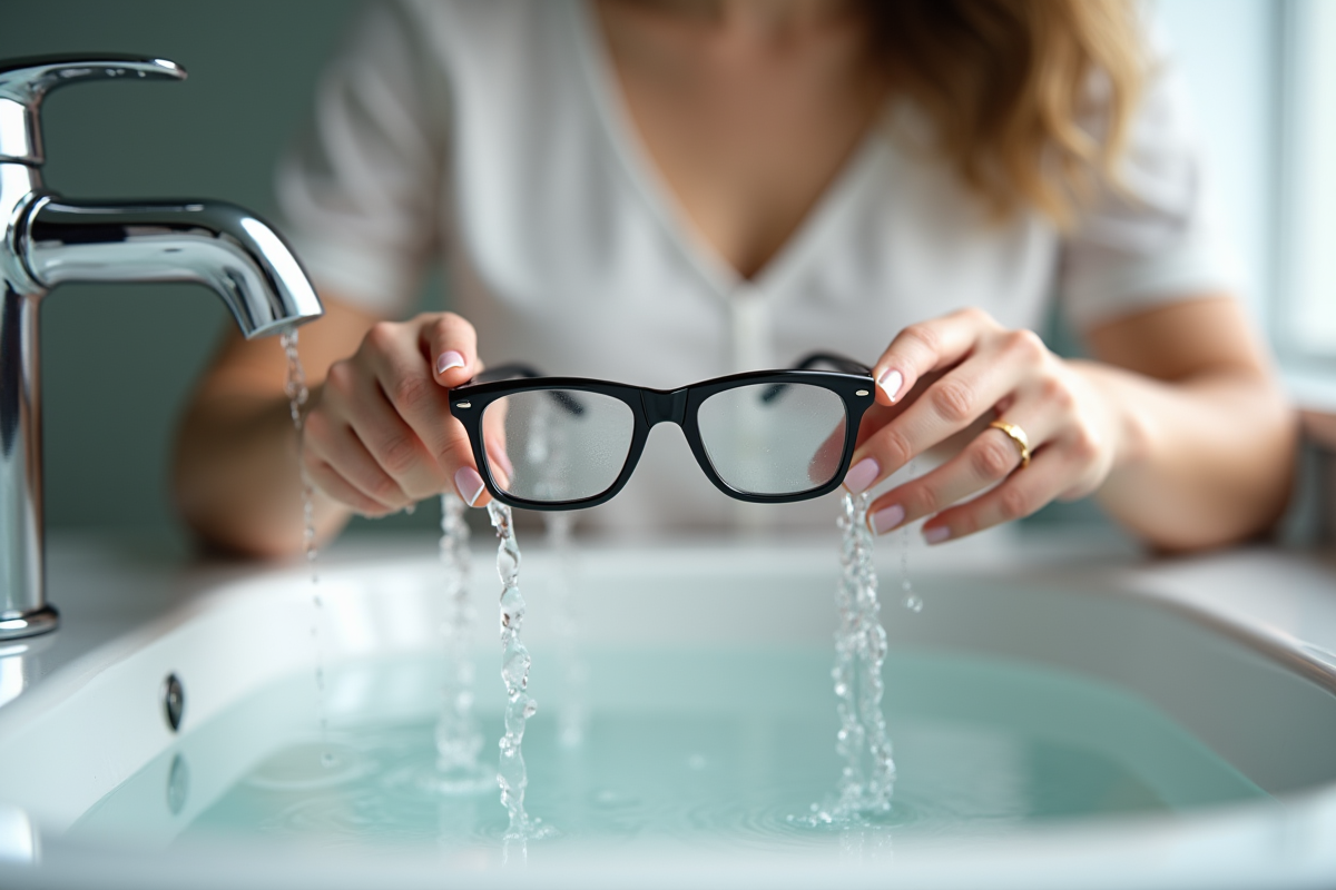 lunettes entretien