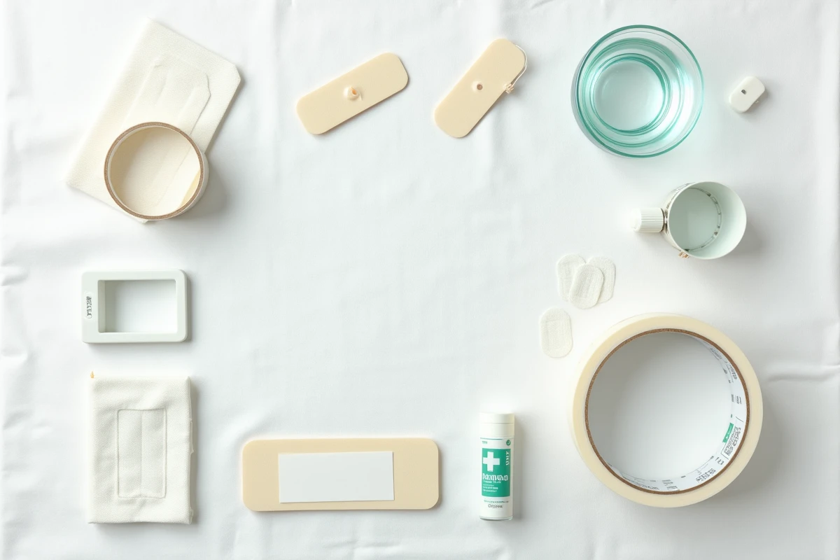 Kit de soins pour traiter et accélérer la cicatrisation d'un ongle arraché chez l'adulte